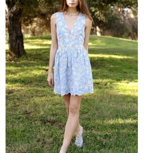 Florence Floral Lace Dress